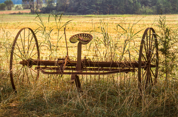Old Hayrack by the field copy