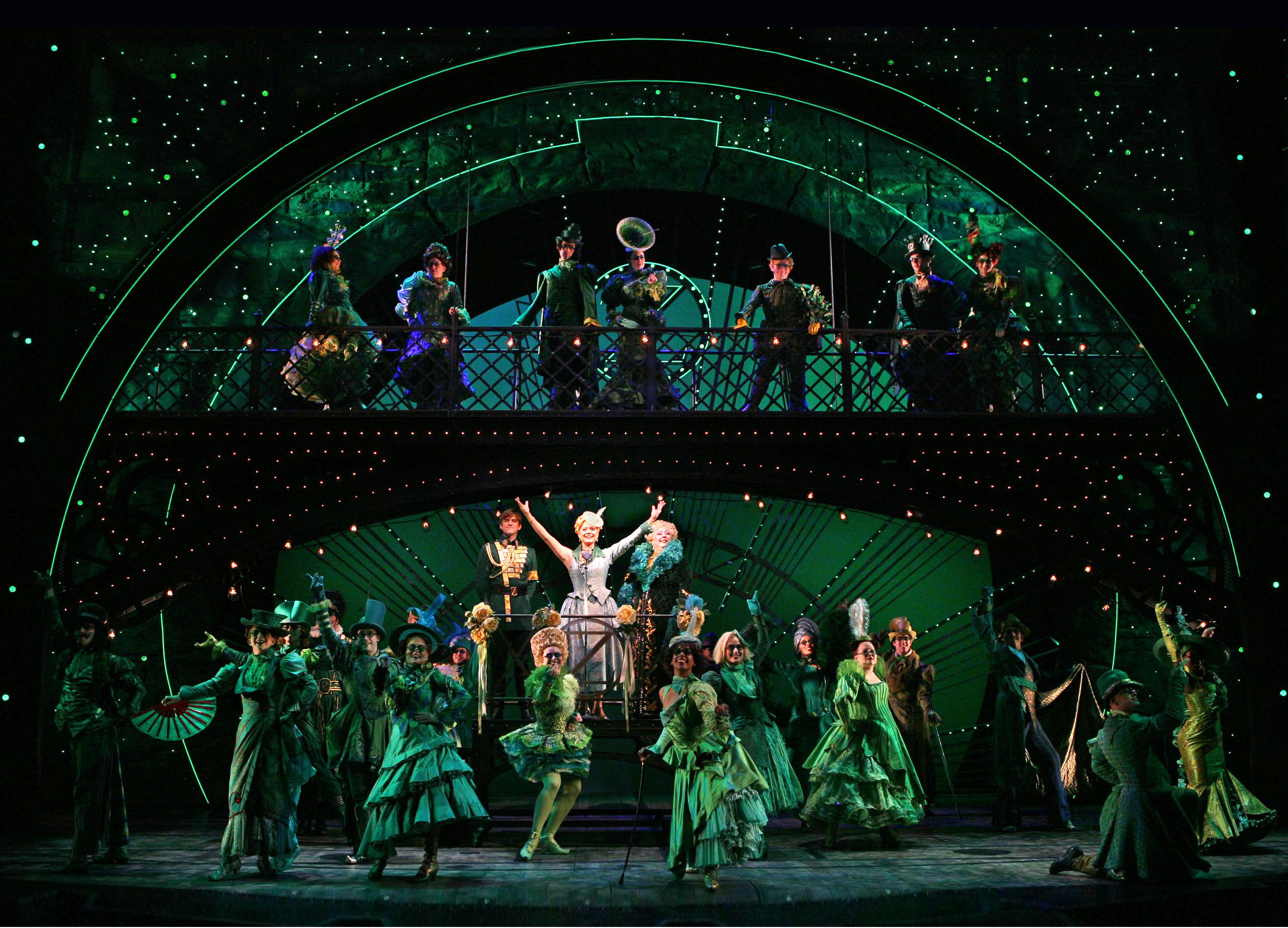 Larkin believes that Wicked has joined the ranks of shows like Les Miserables and The Phantom of the Opera. He performs in eight shows a week at the Gershwin Theatre in New York as the understudy for Boq and as a member of the ensemble. 