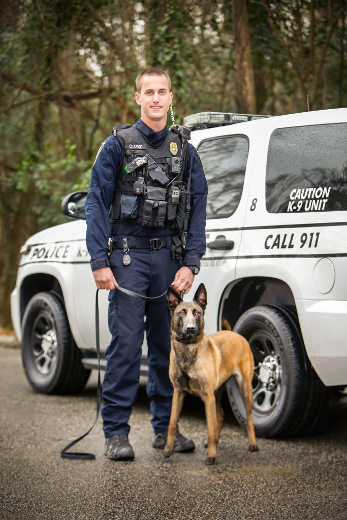 A typical dog for the K-9 unit costs between $8,000 and $12,000. 