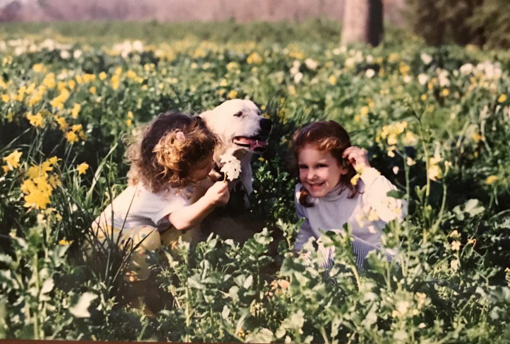 The last photo taken of Max, with Mary and Margaret. 1994
