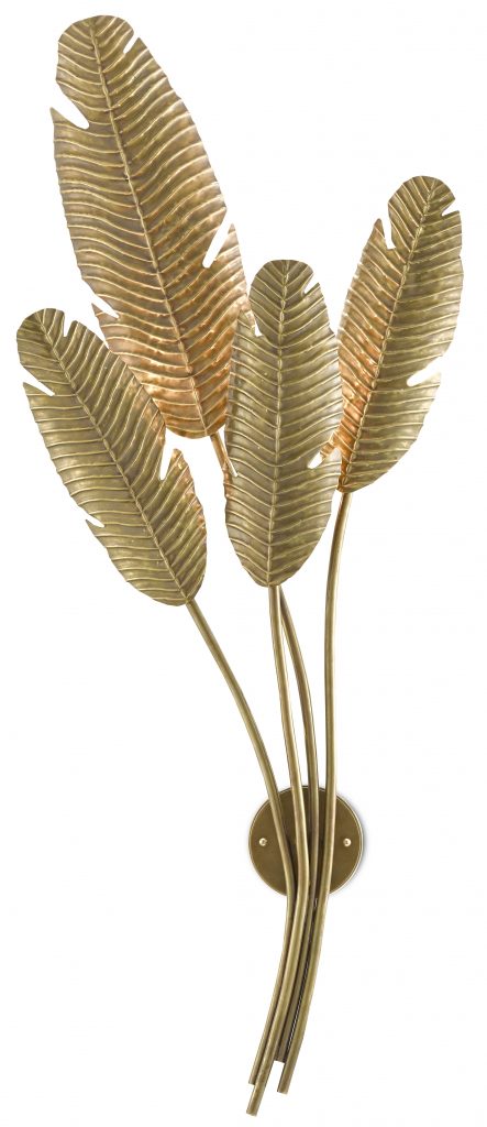 Tropical Wall Sconce Currey & Company