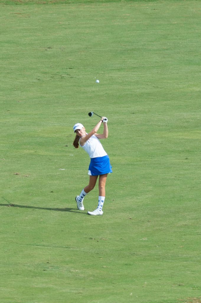  The Lexington girls’ golf team claimed its third straight state championship, and 13th in the past 15 years, with a score of 613 to easily out-distance the rest of the Class 5A field. Pictured here is golfer Molly Hardwick.