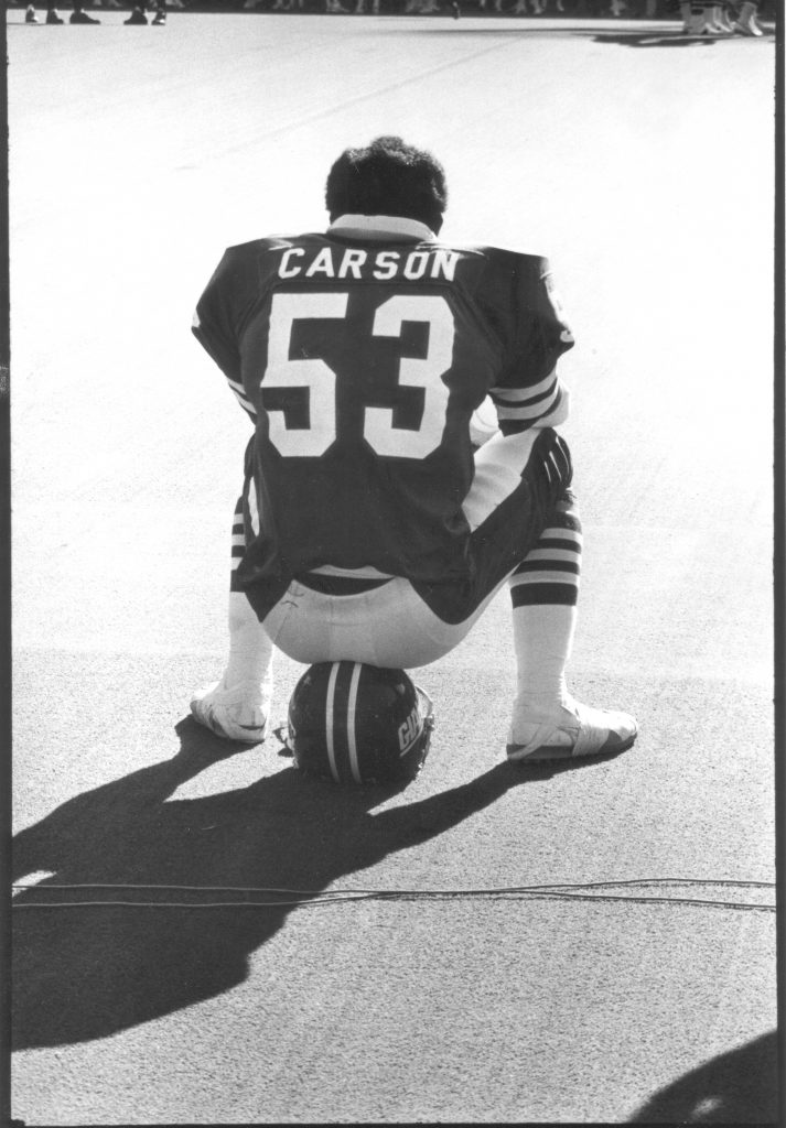 Originally from Florence, Harry Carson attended South Carolina State from 1972-1975, not missing a single game in four years. He spent all 13 seasons of his professional career exclusively with the New York Giants, serving 10 of those as team captain.