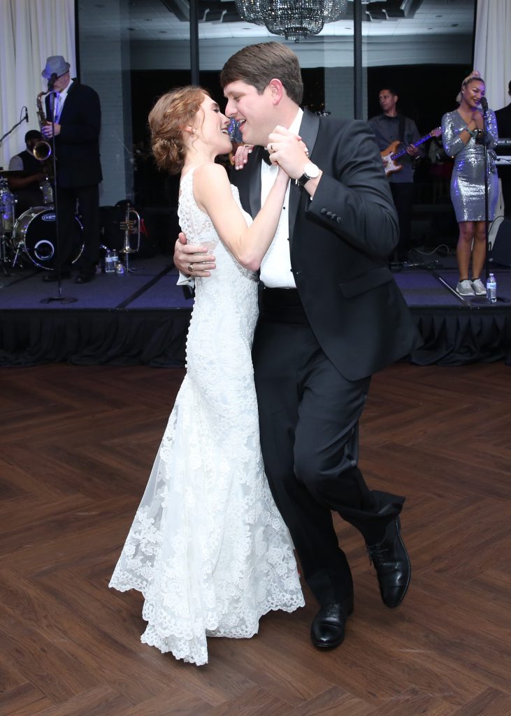 Caroline and Benson dance to Frankie Valli’s “Can’t Take My Eyes Off You.”