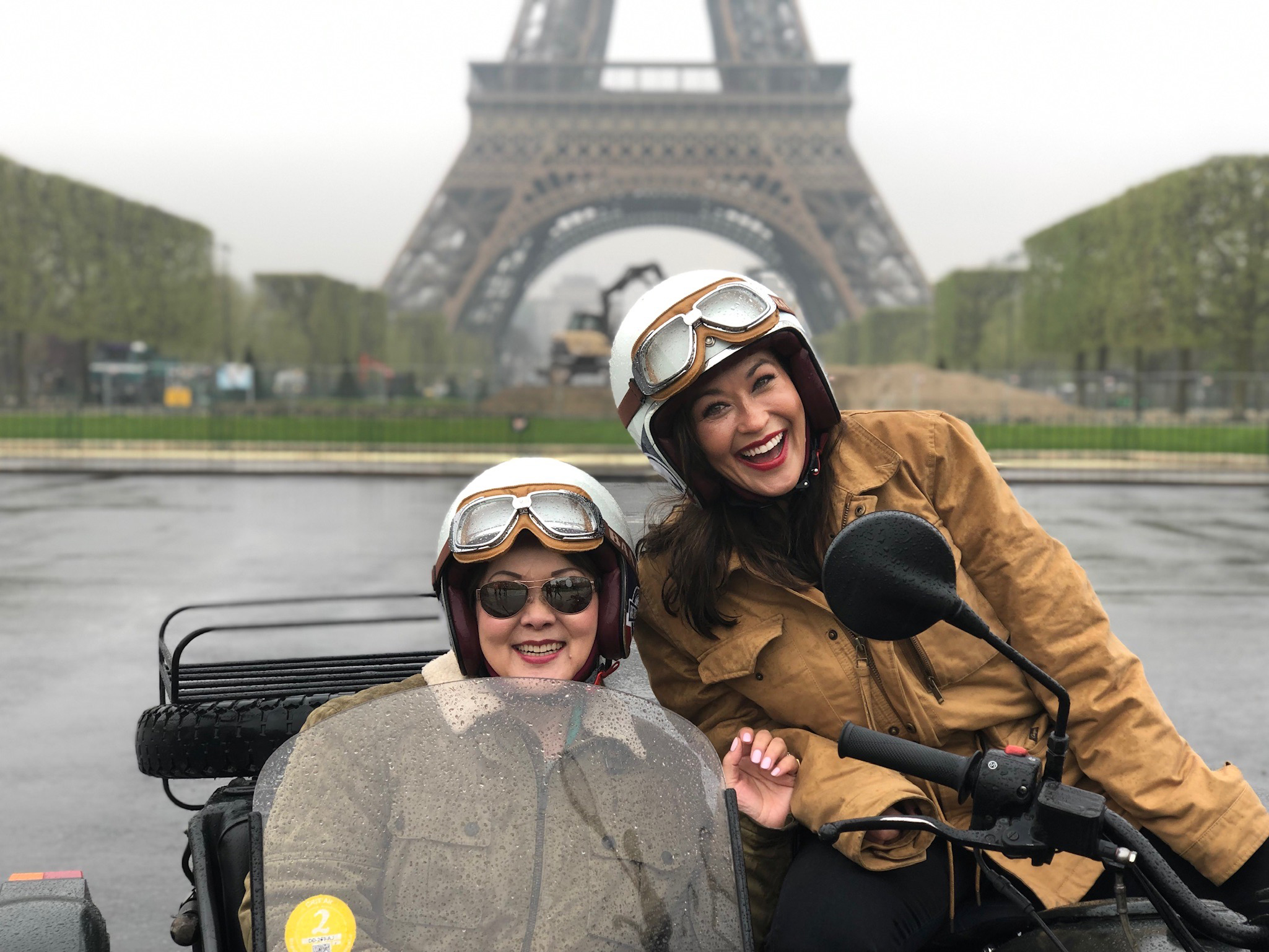 Eva plans a mother-daughter trip every year for two weeks with In Sook Gayle, her mother. Her favorite vacation was their most recent jaunt to Paris, London, and Amsterdam. With an adventurous spirit, they toured Paris by motorbikes.