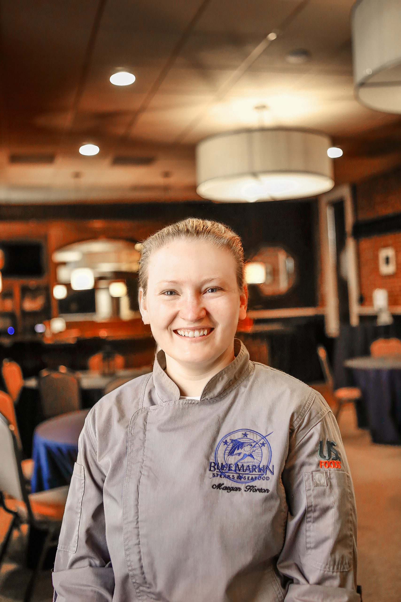 Trained at Johnson and Wales in Charlotte, Meagan has been executive chef for 9 years at Blue Marlin, a popular restaurant in Columbia’s Vista district. 