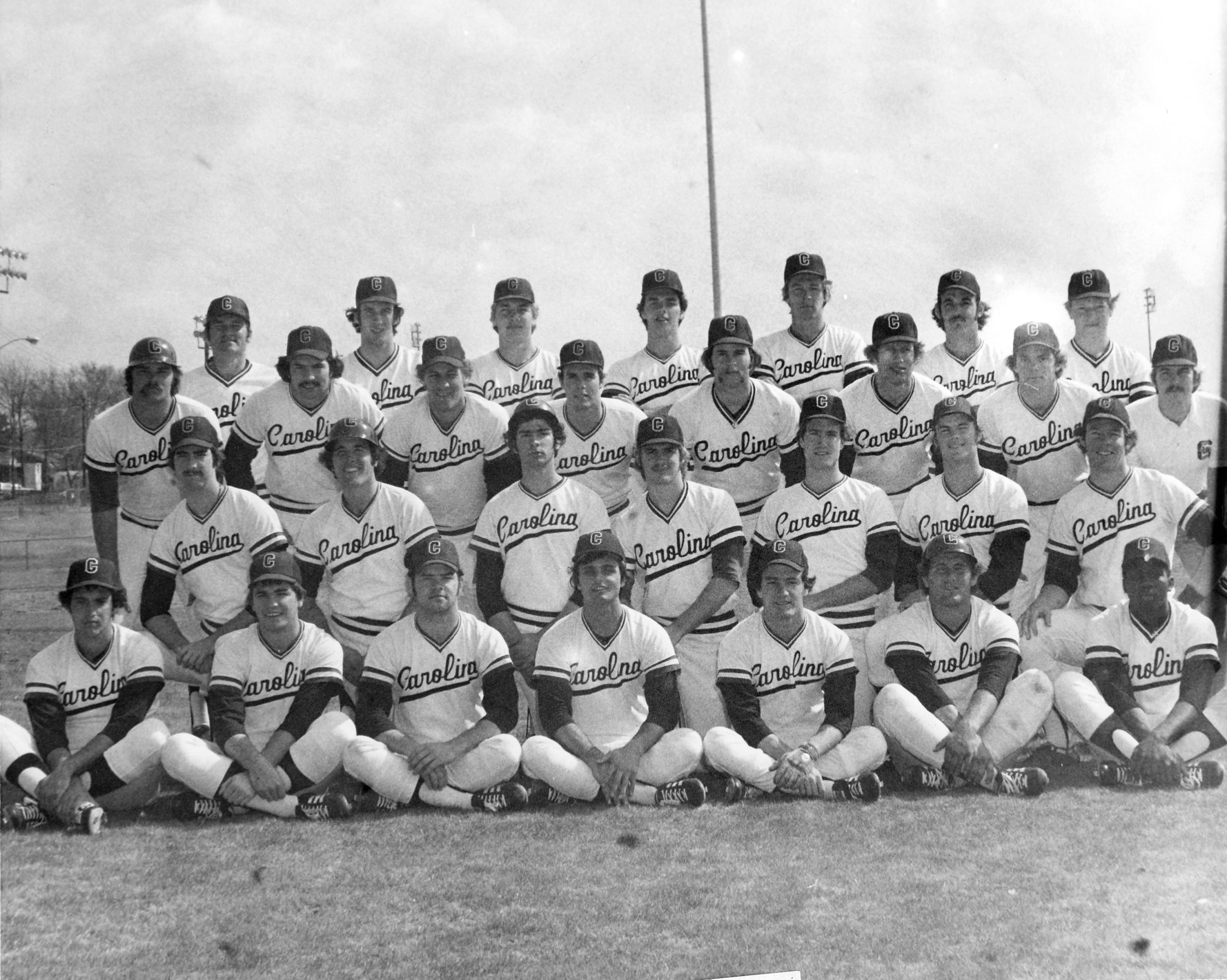 Mookie Wilson, first row, far right.  Photography courtesy of South Carolina Athletics