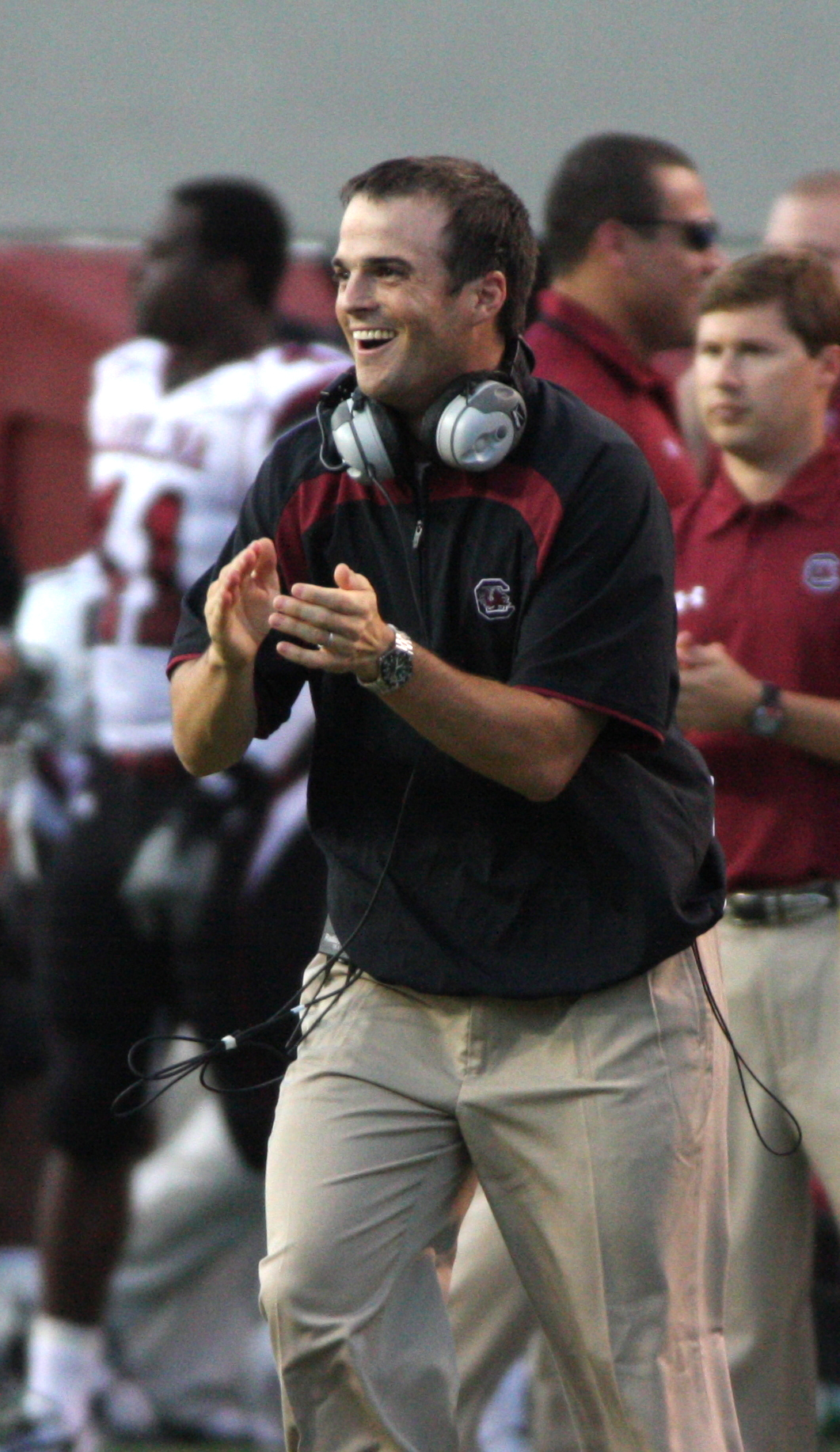  Shane and Emily both enjoyed Shane’s time as assistant coach under Coach Steve Spurrier.