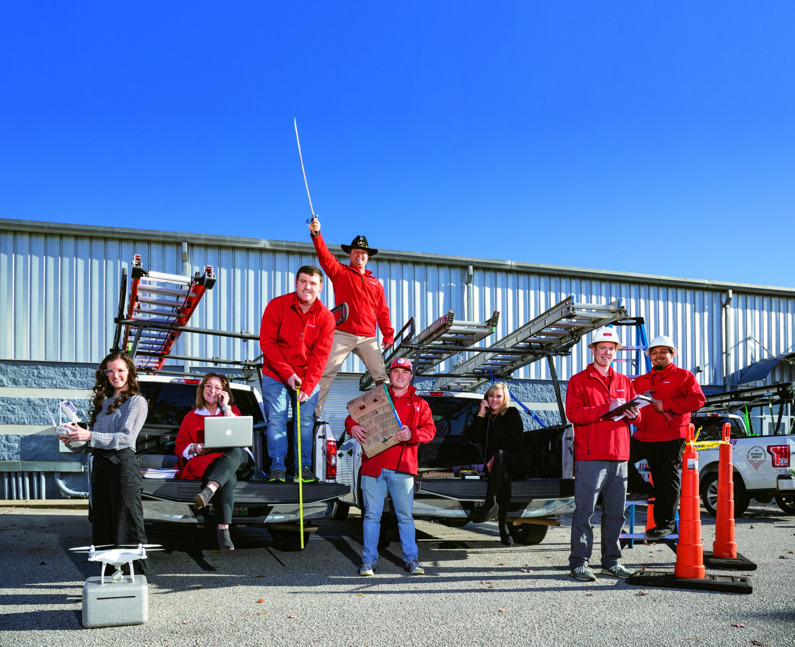 Congratulations to The Red Shirt Guys Roofing for winning Best Roofing Company. They will meet all of your needs with great enthusiasm, with President Tim Mahoney leading the brigade! Heather Woolard, Annie Fowler, Kenny Ard, Tim Mahoney, Tucker Roche, Jane Seegars, Jonathan Hardin, Roy Gaspar.