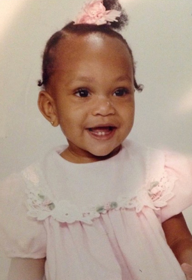 A’ja, age 1, grew up in the quiet area of Hopkins. 