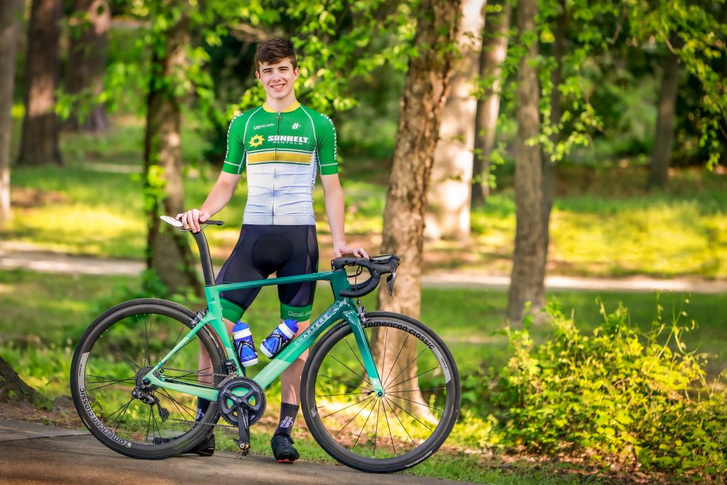 Noah Smith’s ultimate goal is to win the Tour de France and an Olympic gold medal! 