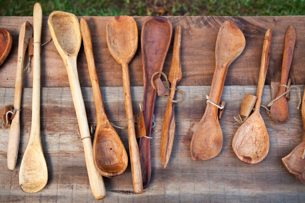 Custom made wooden spoons