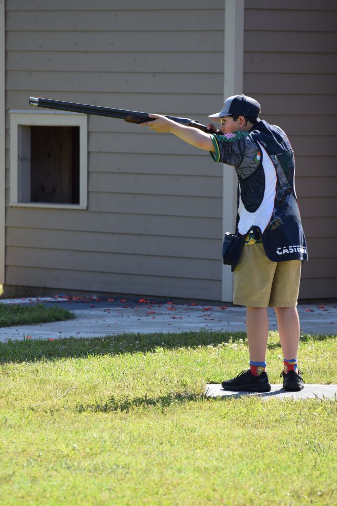Steven Brady Rudd, 15, Mid Carolina Youth Shooting Team president and a member of the development team. Photography courtesy of Bernie Till