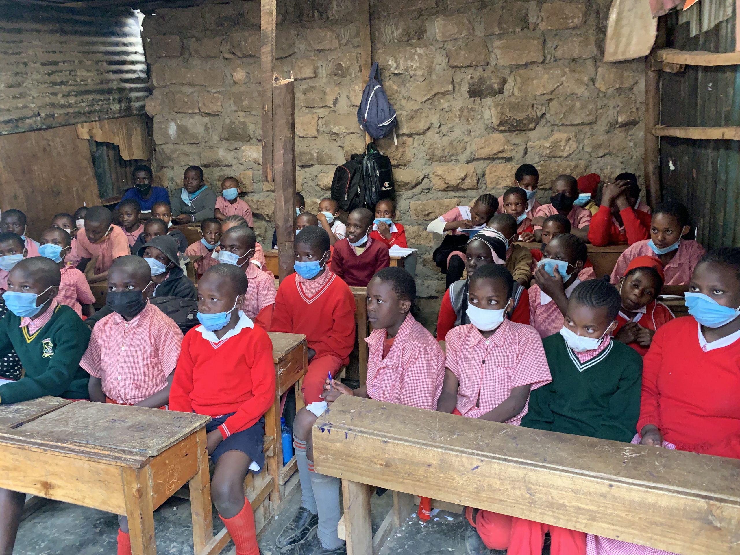 Grade 3 class at Glory Christian Education Centre, a school The Esther Project Shop partners with in a poverty stricken area. 