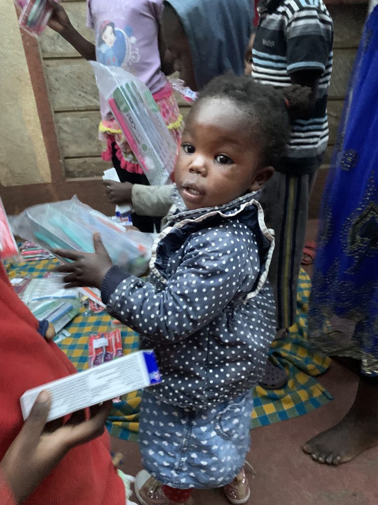 Born to a mother of 11 due to trafficking, Praise is a 3-year-old living at the orphanage.