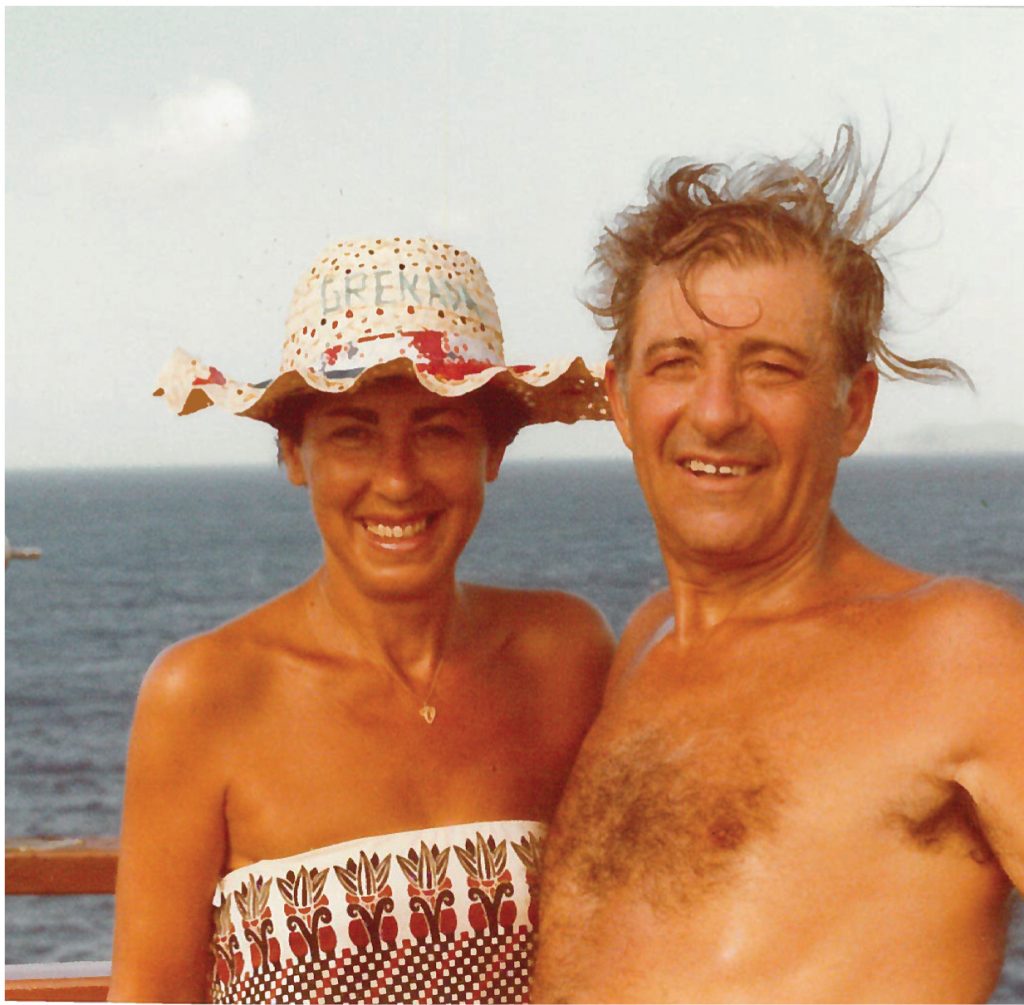 Throughout their lives, Bluma and Felix took many Caribbean cruises together. 