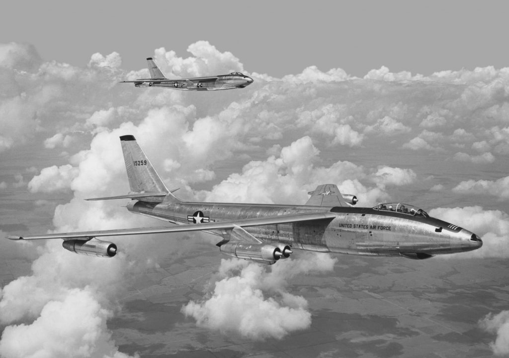 Tom was an aircraft commander in the Boeing B-47 Stratojet from 1953 to 1957 based at Hunter Air Force Base, Savannah, Georgia. 