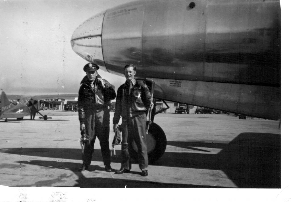 Lt. Rew gets ready to take off in a B-26 at Rattlesnake Army Airfield, Peyote, Texas, in February 1943. 