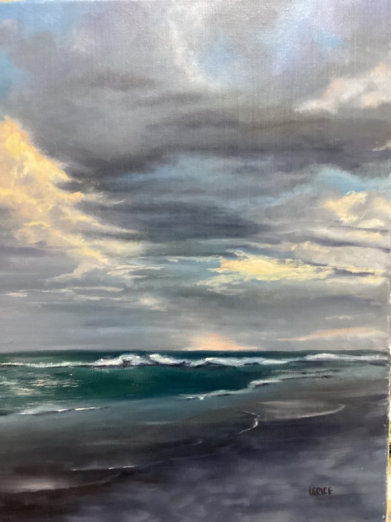 Edisto Island, South Carolina. Oil on canvas by Lisa Rice
