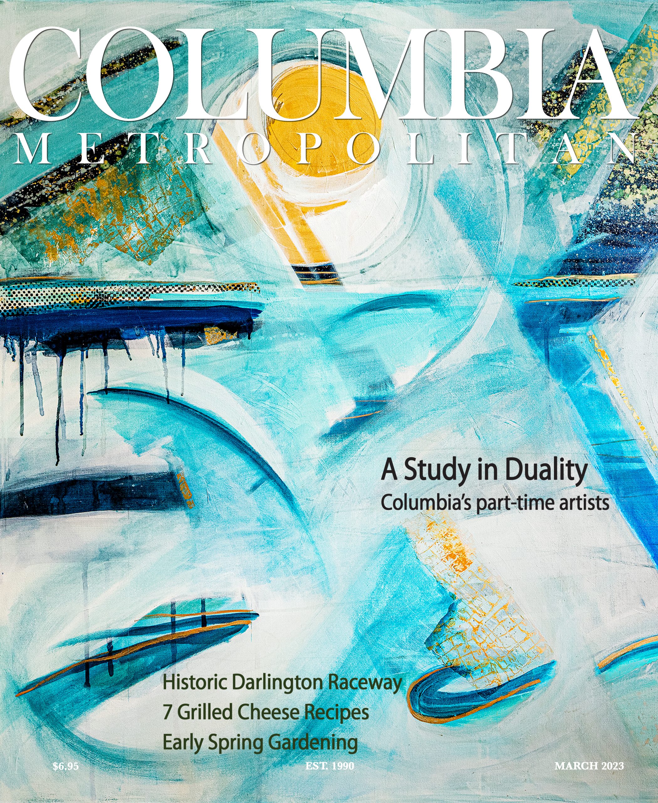 Blue and White - Columbia Metropolitan Magazine