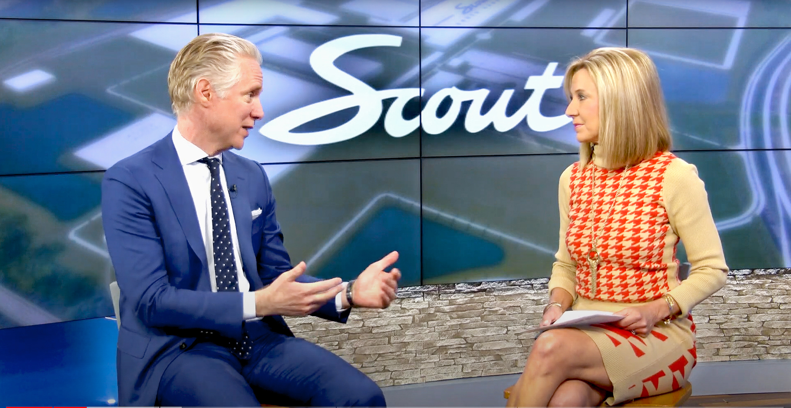 Scott Keogh, Scout Motors’ president and chief executive officer, was interviewed by Dawndy Mercer Plank, WIS TV News, about Scout Motors’ plans to hire 4,000 workers to produce 200,000 electric vehicles per year at a facility on 1,100 acres along I-77 in Northern Richland County. Production is slated to begin in 2026. 