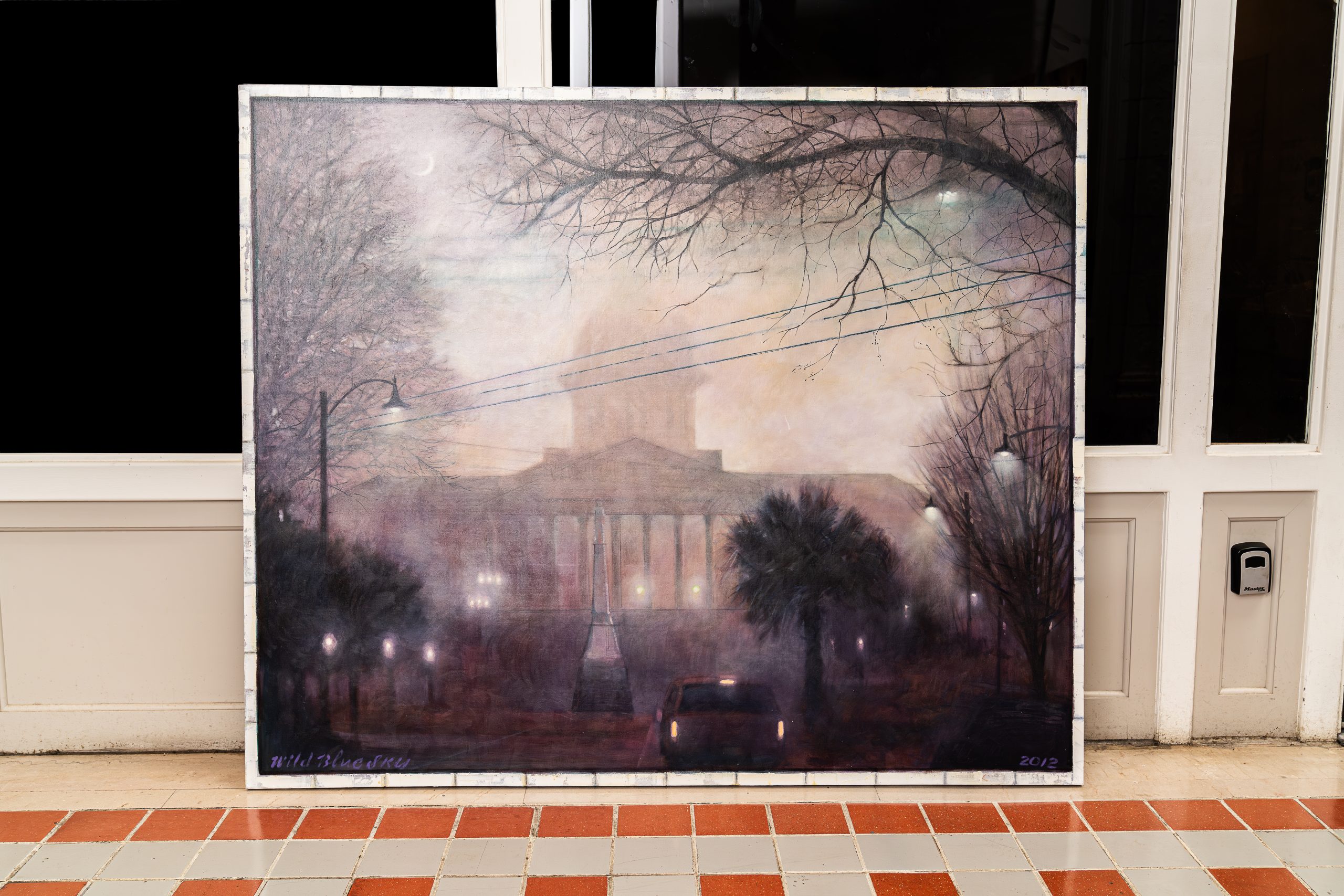 Foggy Dome, 2012, 60 inches by 72 inches. 