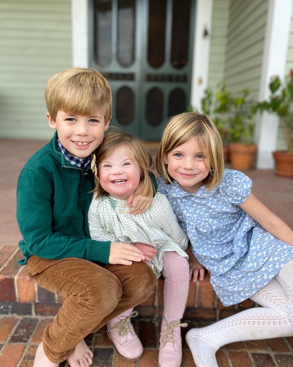 Katie Alice and Drew are excited that Jayne will attend kindergarten in a couple of years at their neighborhood public elementary school, where Andrew, 9, and Alice Rushton, 7, have thrived. 