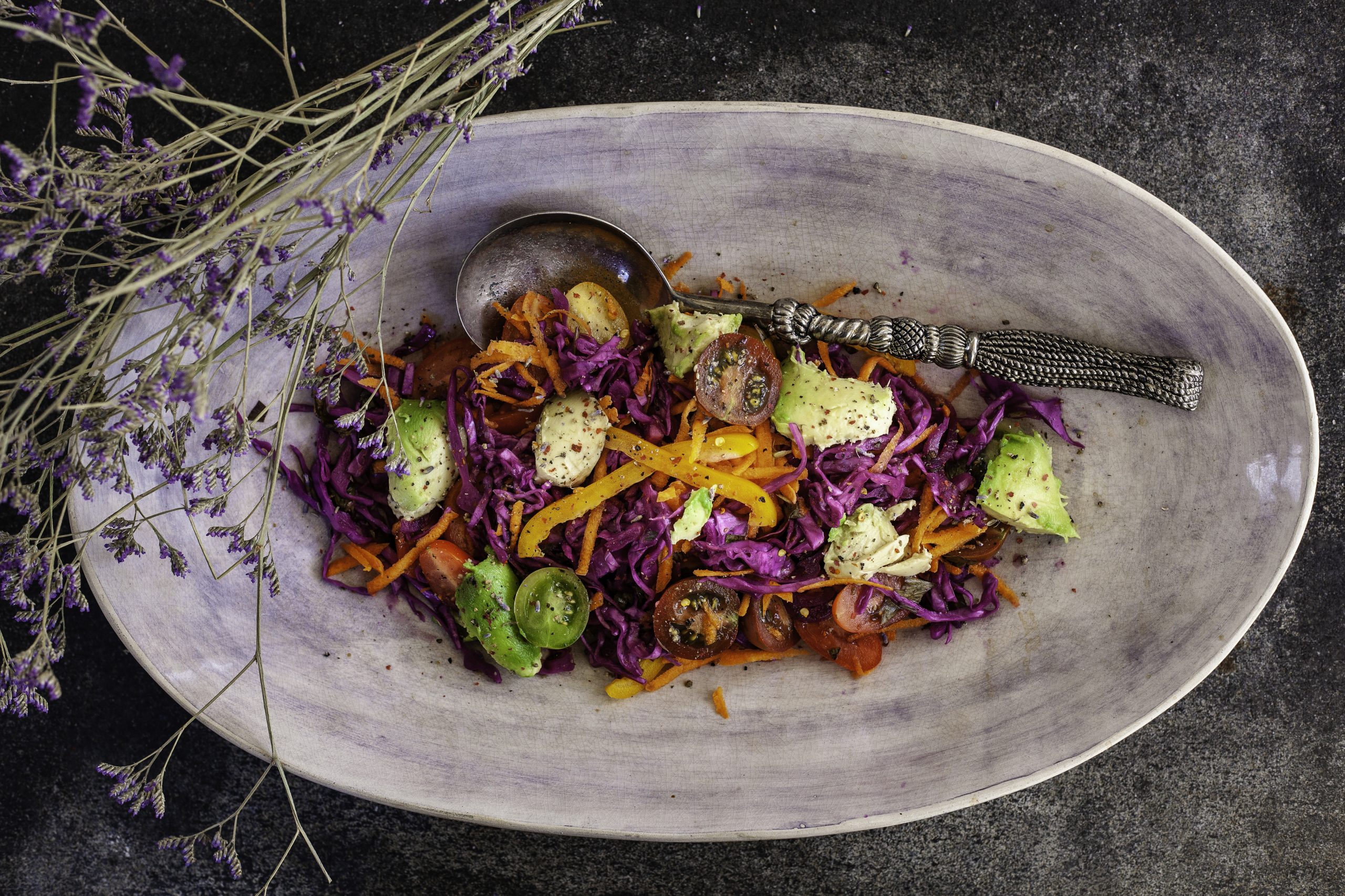 Pickled Red Cabbage Salad